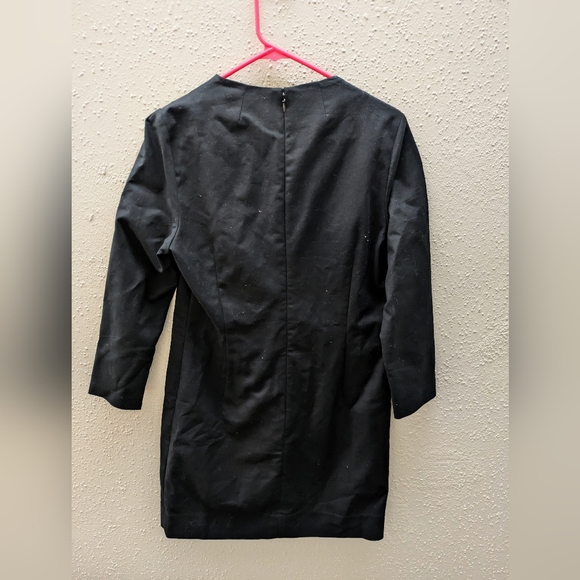 GAP Stretch Bodycon Black Dress - Picture 3 of 3